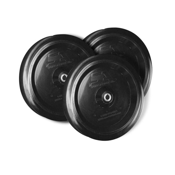 Sports Attack Set of 3 Hack Baseball Throwing Wheels, (EB, IHB, HB, BB) - 100-3009