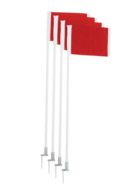 Trigon Sports Deluxe Corner Flag Set SCFLAGD - PrimeFair