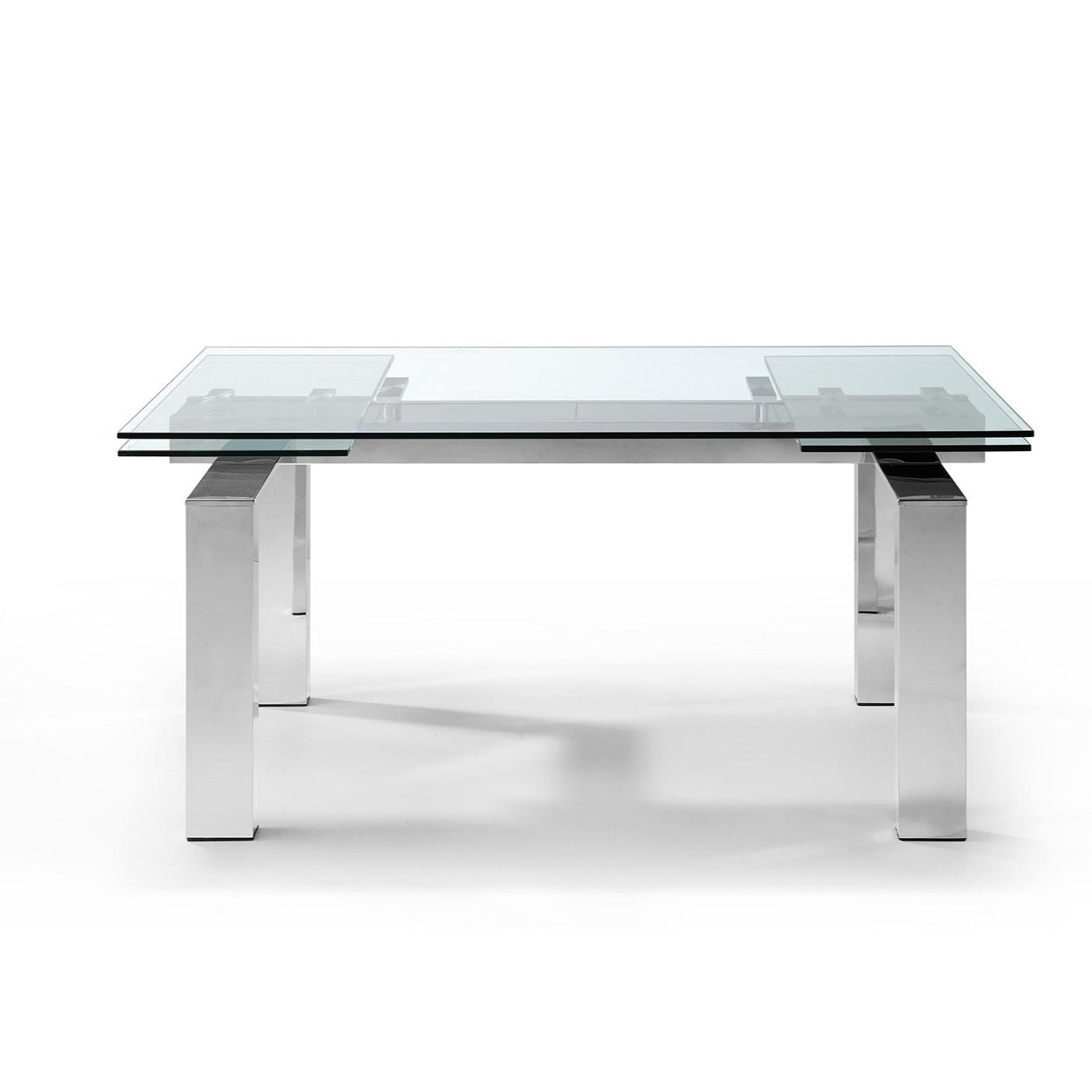 Whiteline Mod - Cuatro Extendable Dining Table DT1234 - PrimeFair