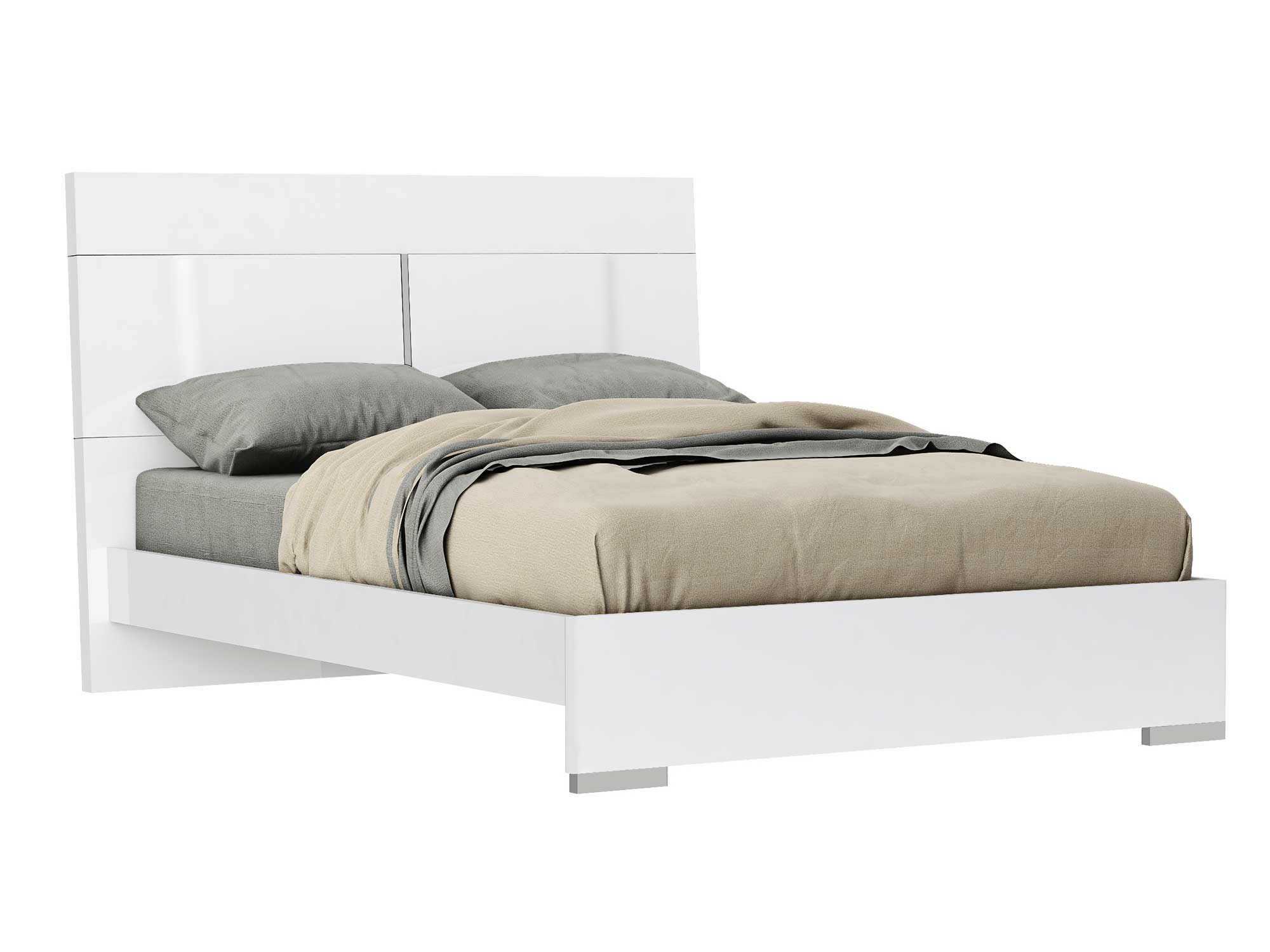 Whiteline Mod - Kimberly Queen Bed BQ1617 - PrimeFair
