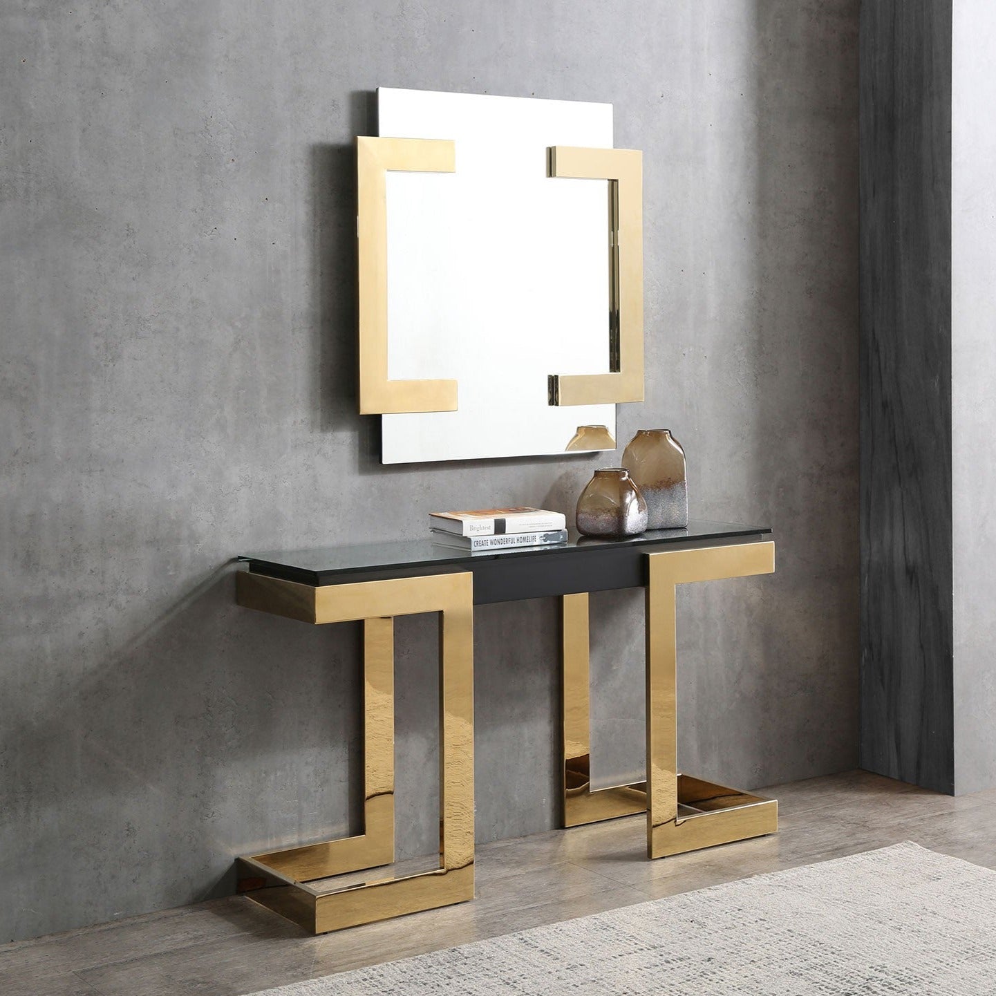 Whiteline Mod - Sumo Square Mirror MR1658-GLD - PrimeFair