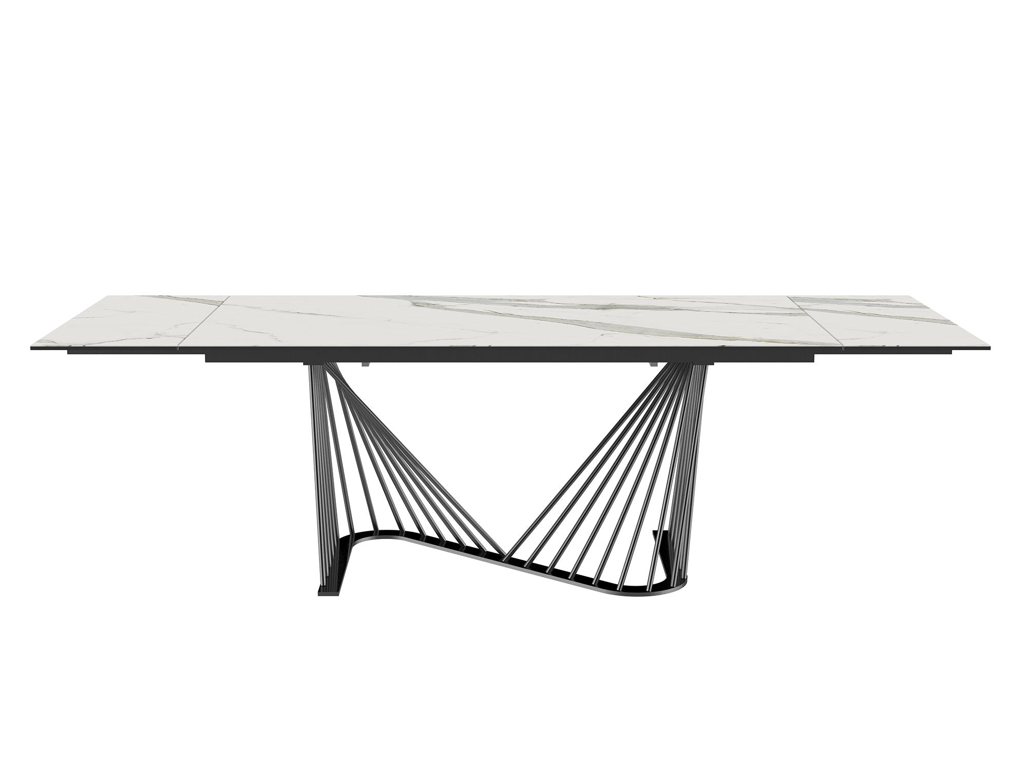 Whiteline Mods - Roma Extendable Dining Table DT1633E - PrimeFair