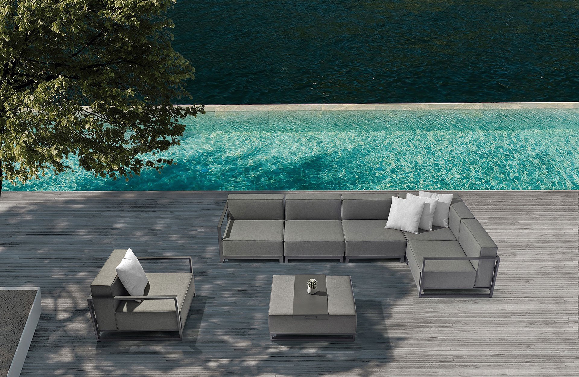 Whiteline Mods - Sensation Indoor Outdoor Modular SENSATION1701 - PrimeFair