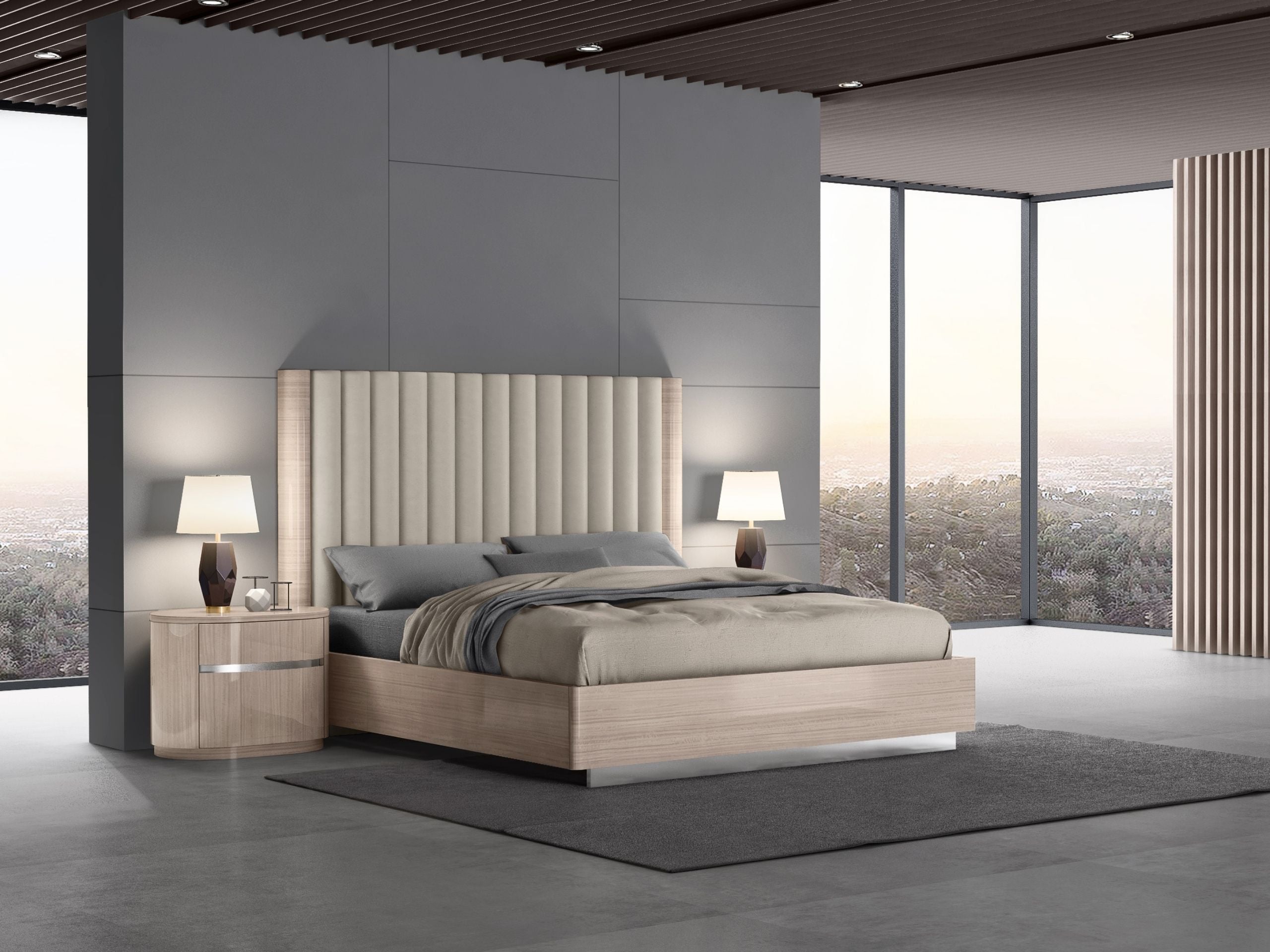 Whiteline Mods - Waves Bed King BK1753 - PrimeFair