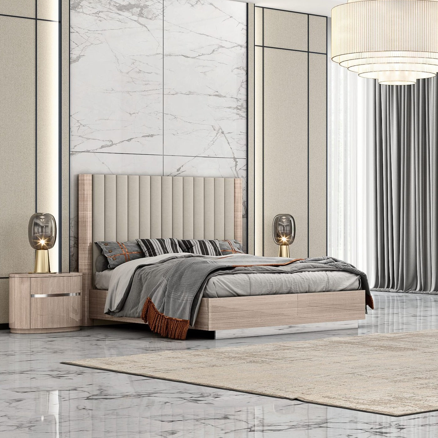 Whiteline Mods - Waves Nightstand NS1753 - PrimeFair