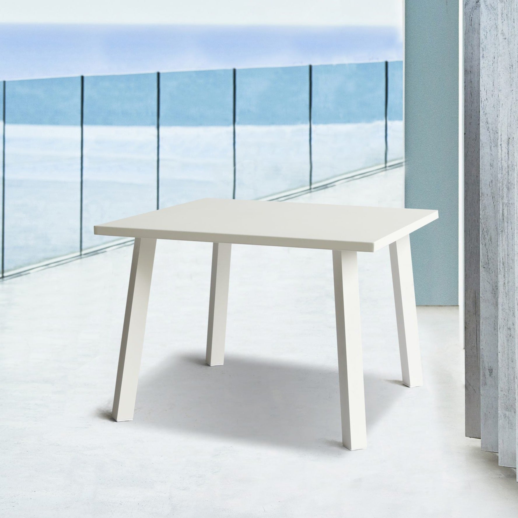 Whiteline Mod - Rio Outdoor Dining Table – Square DT1593S - PrimeFair