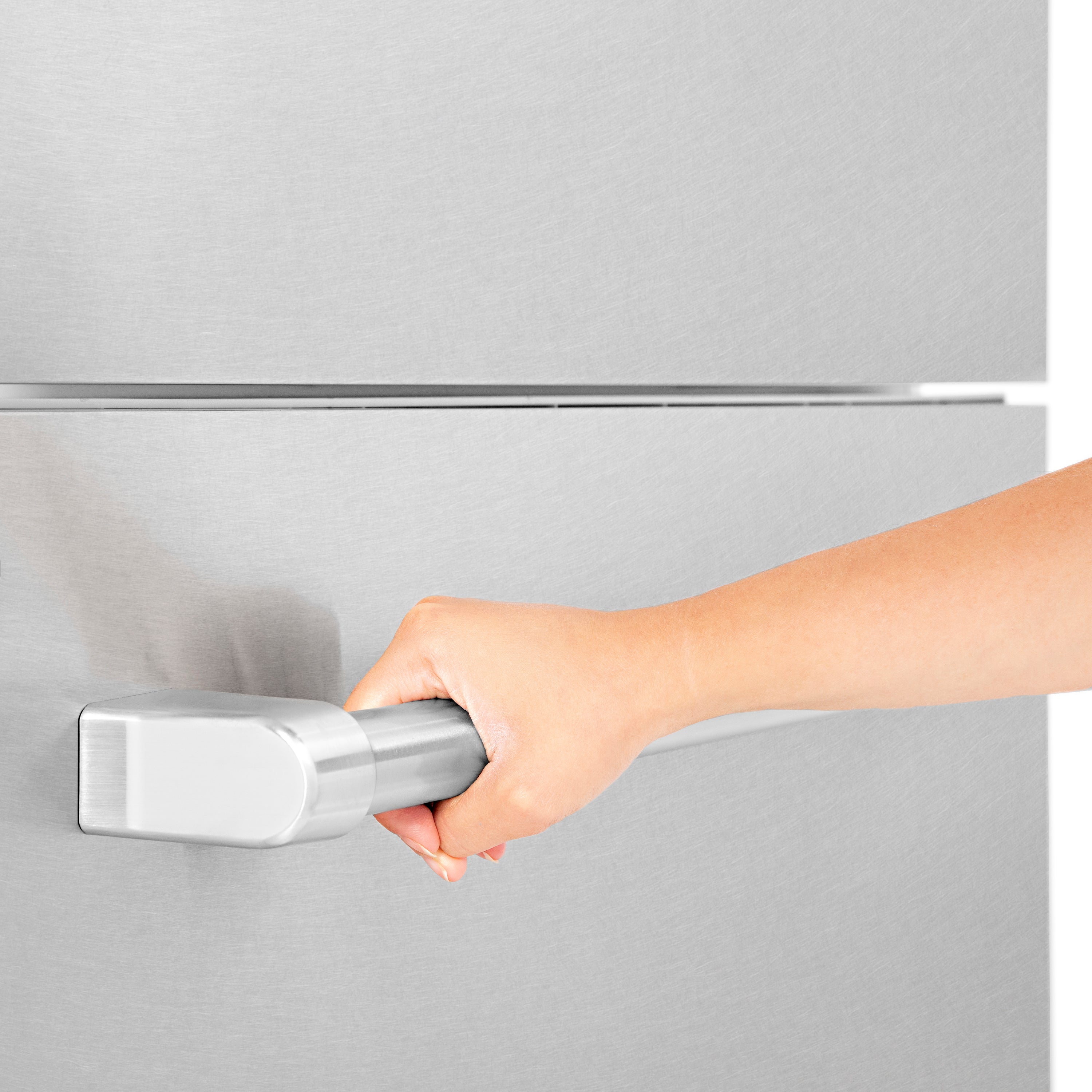 Panels & Handles Only- ZLINE 30 in. Refrigerator Panels in Fingerprint Resistant Stainless Steel for a 30 in. Built-in Refrigerator (RPBIV-SN-30)