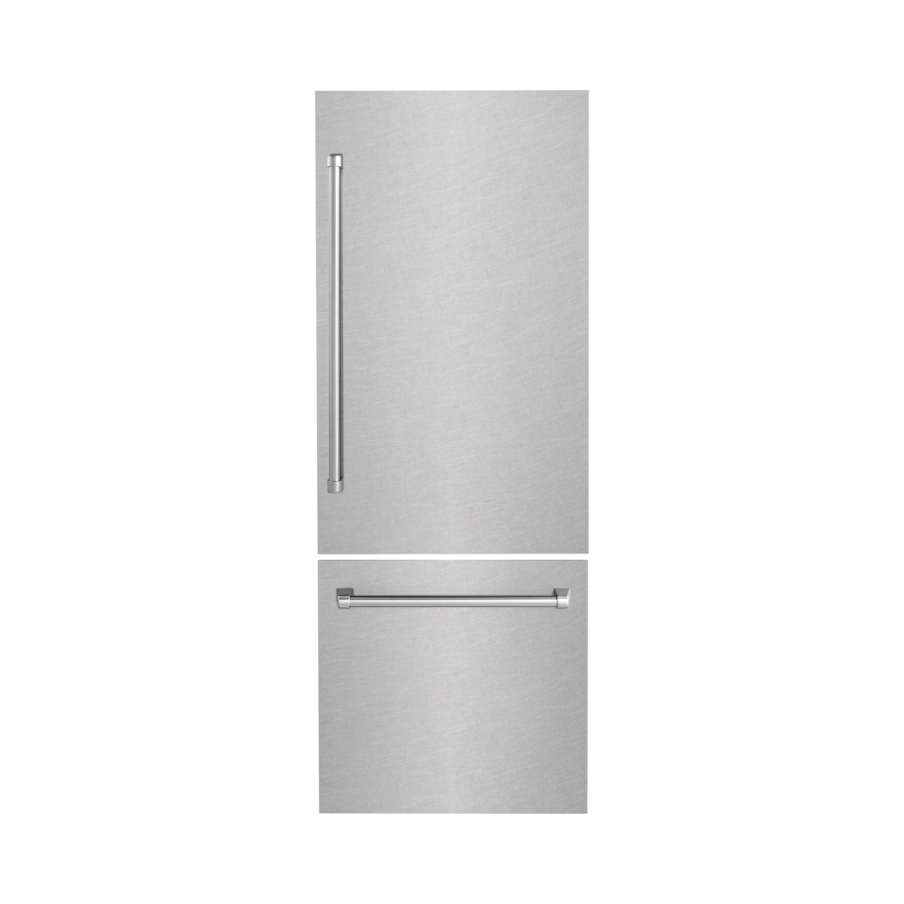 Panels & Handles Only- ZLINE 30 in. Refrigerator Panels in Fingerprint Resistant Stainless Steel for a 30 in. Built-in Refrigerator (RPBIV-SN-30)