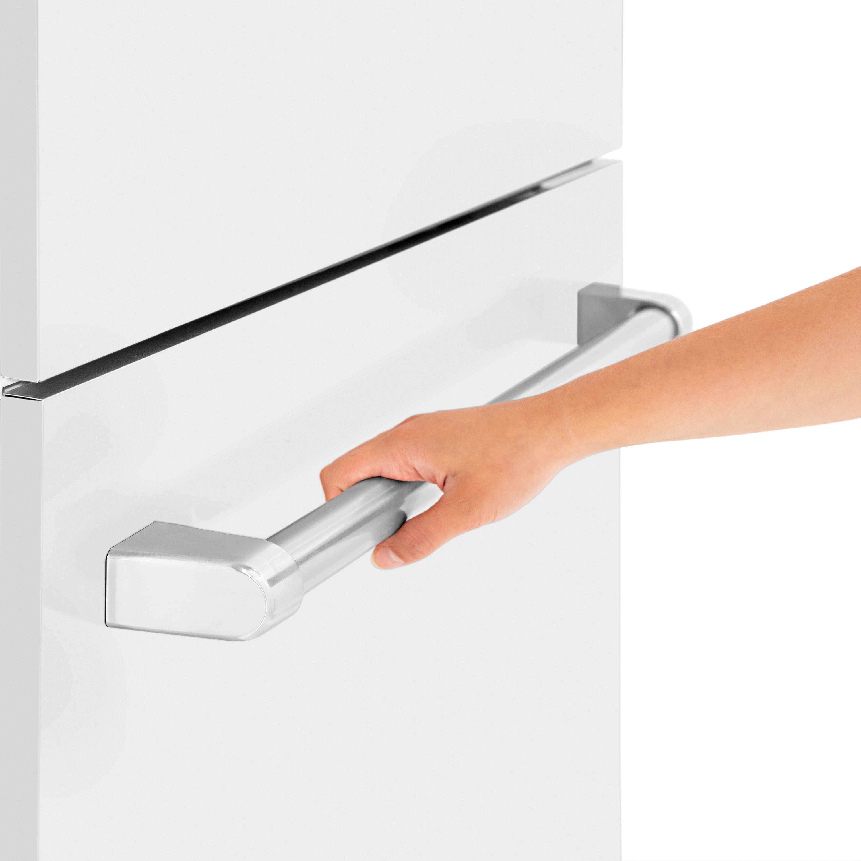 Panels & Handles Only- ZLINE 60 in. Refrigerator Panels in White Matte for a 60 in. Built-in Refrigerator (RPBIV-WM-60)