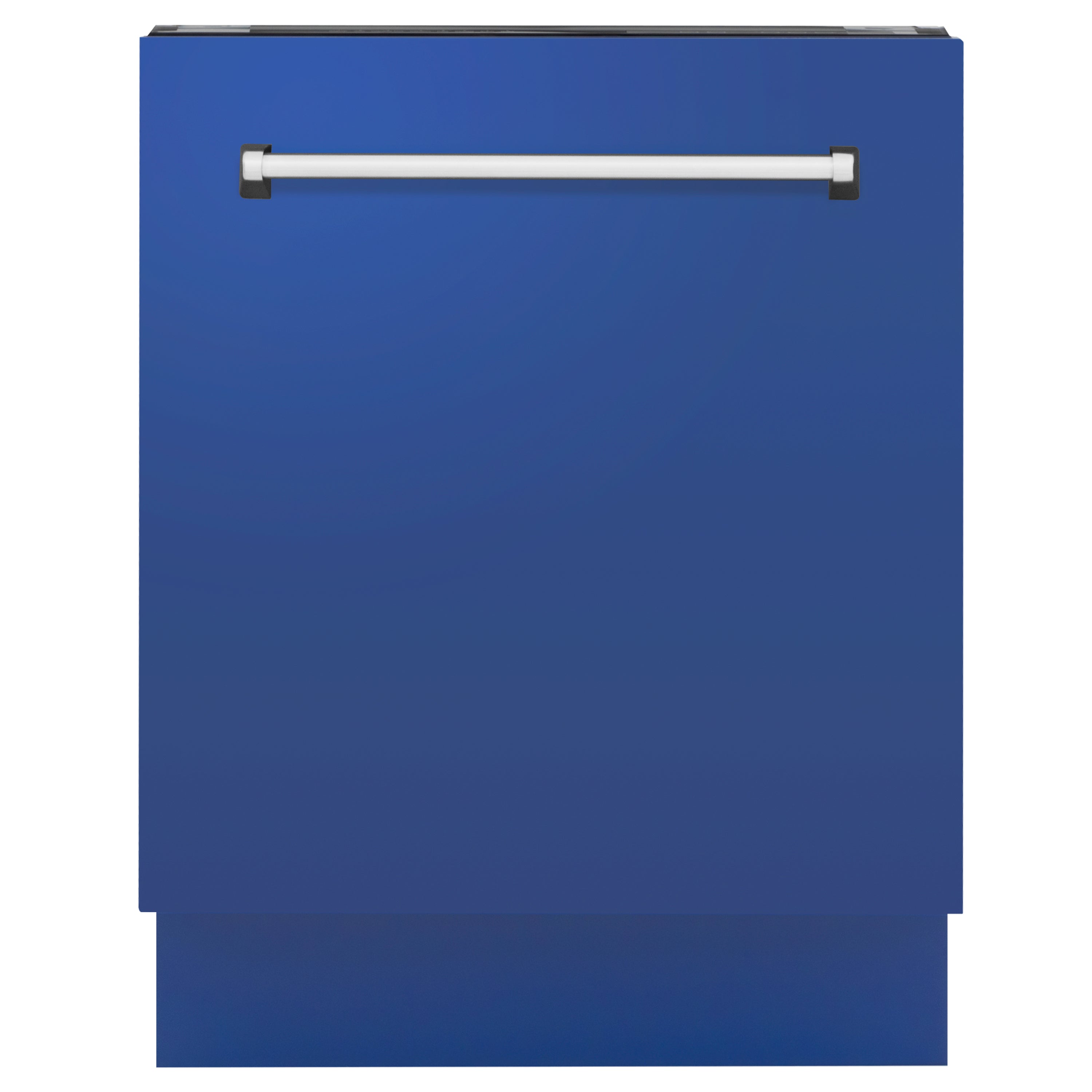 ZLINE 24" Tallac Series 3rd Rack Dishwasher with Blue Matte Panel and Traditional Handle, 51dBa (DWV-BM-24)