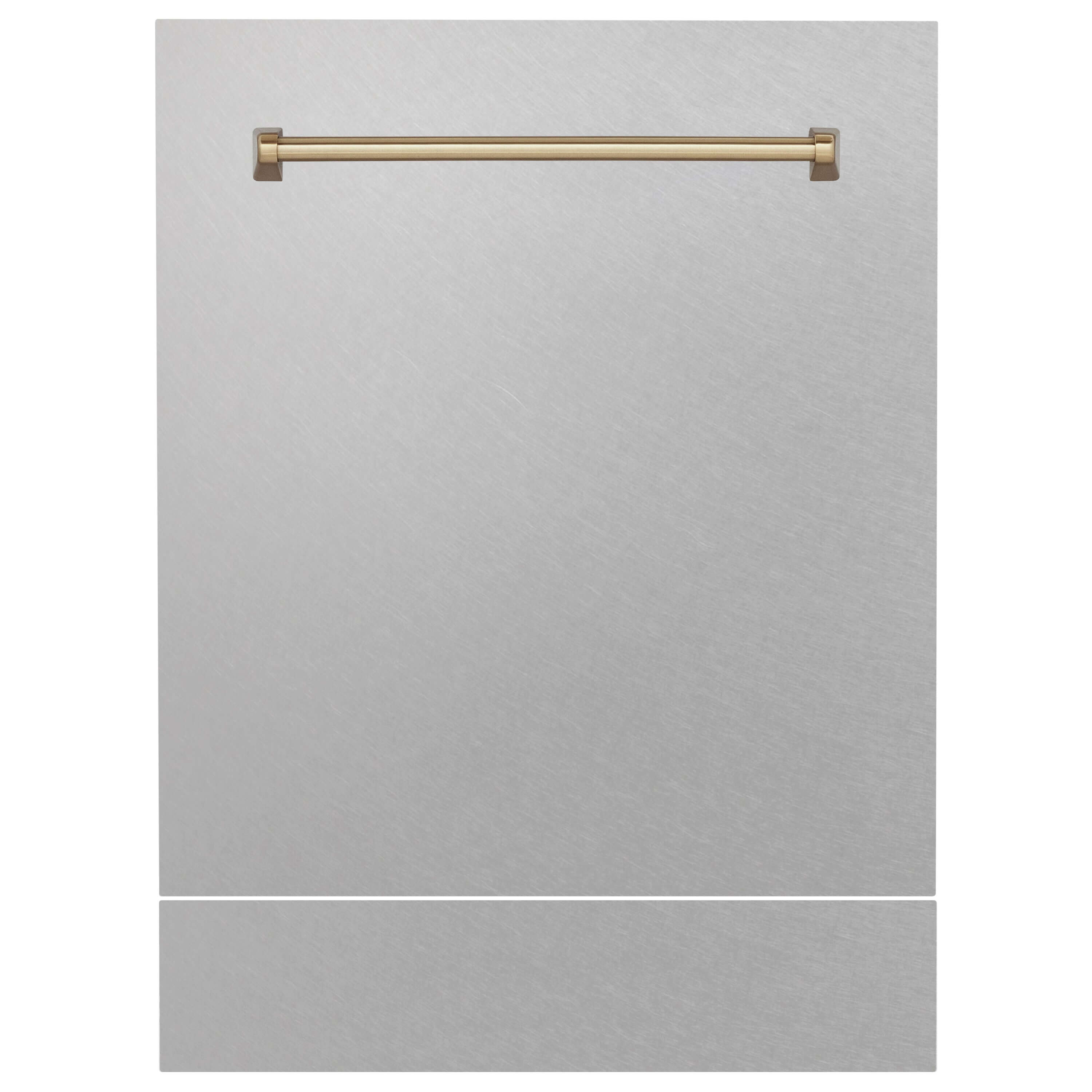 ZLINE 24 in. Autograph Edition Tallac Dishwasher Panel with Champagne Bronze Handle and Color Options (DPVZ-24-CB)