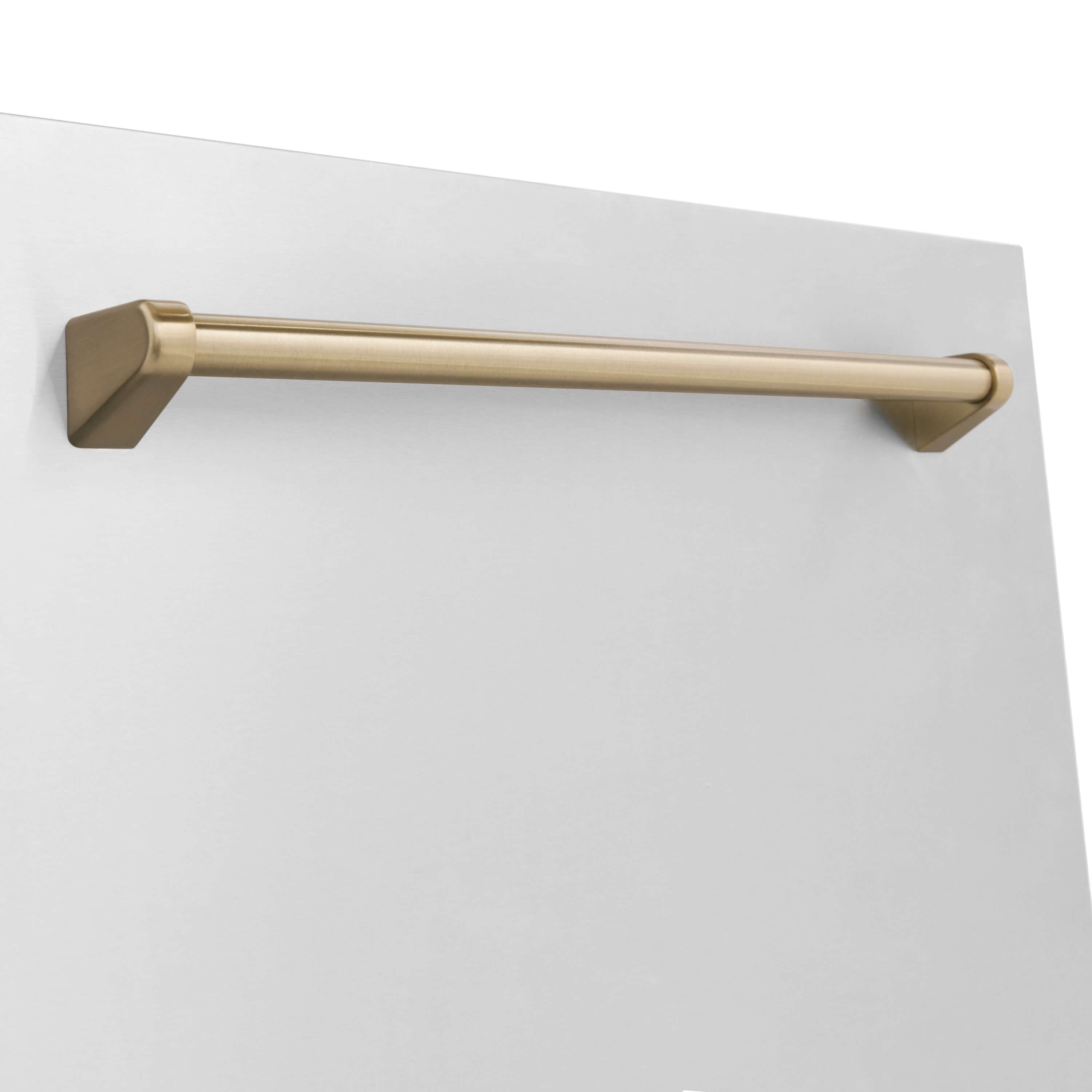 ZLINE 24 in. Autograph Edition Tallac Dishwasher Panel with Champagne Bronze Handle and Color Options (DPVZ-24-CB)