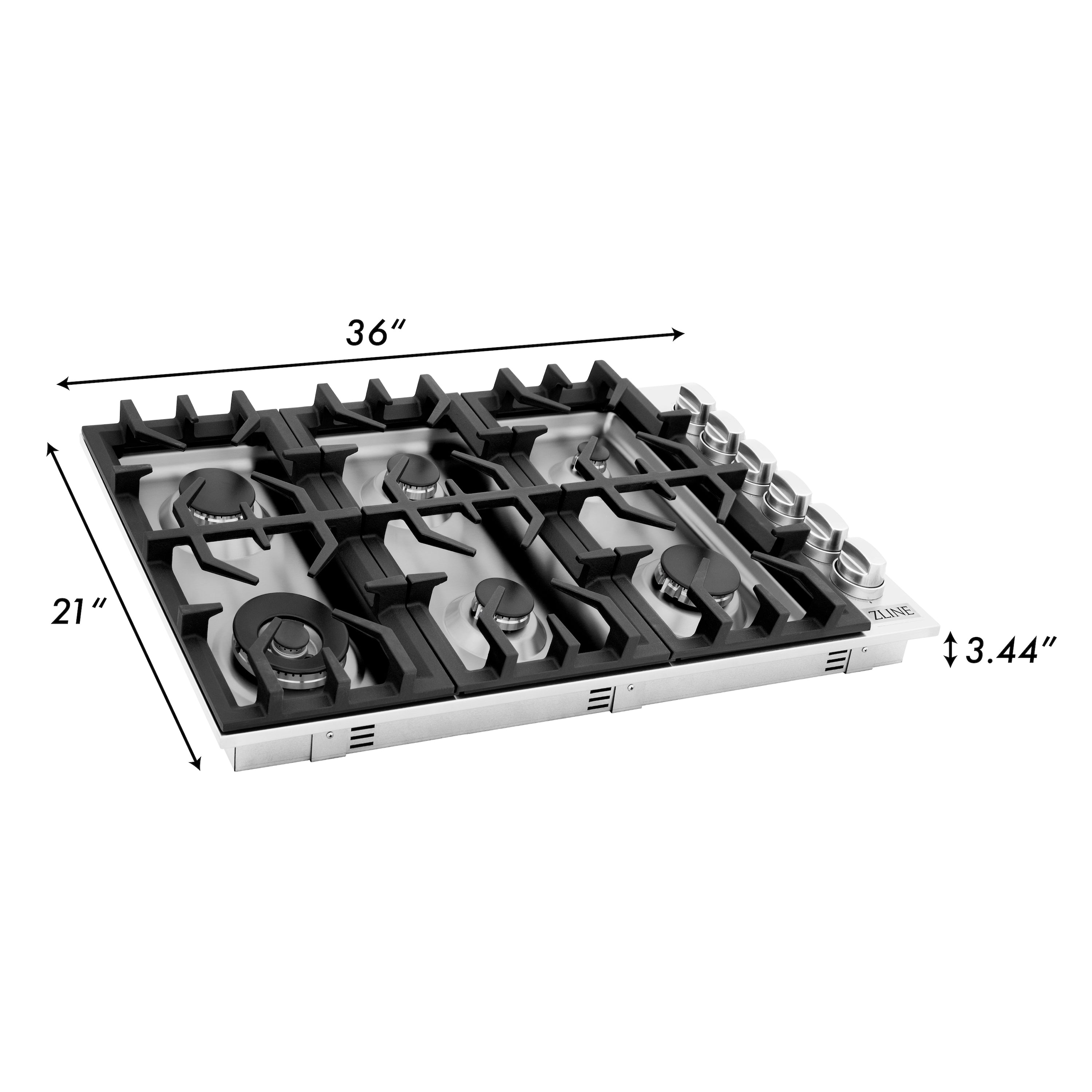 ZLINE 36 in. Dropin Cooktop With 6 Gas Burners (RC36)