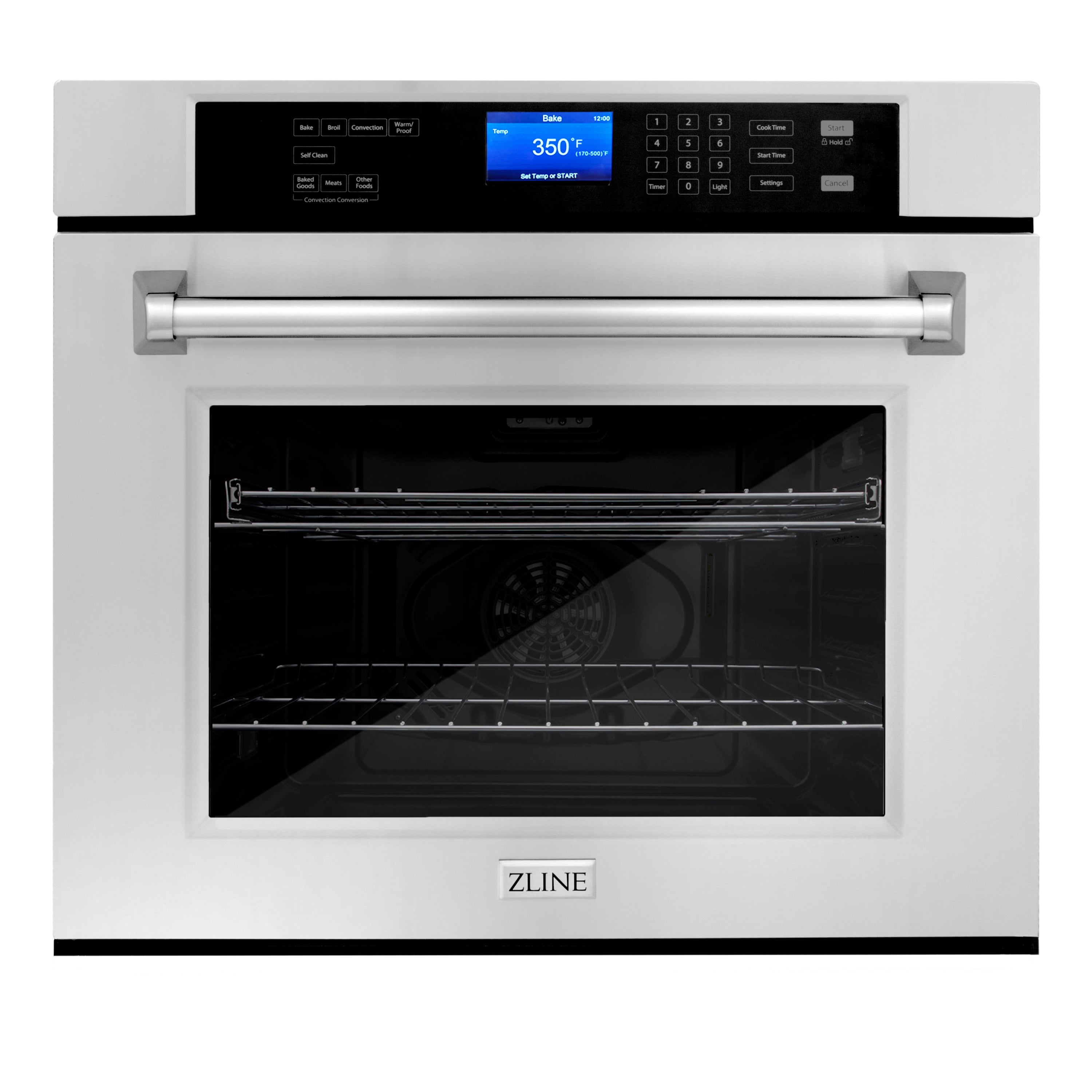 ZLINE Kitchen Package with 30 in. Stainless Steel Rangetop and 30 in. Single Wall Oven (2KP-RTAWS30)