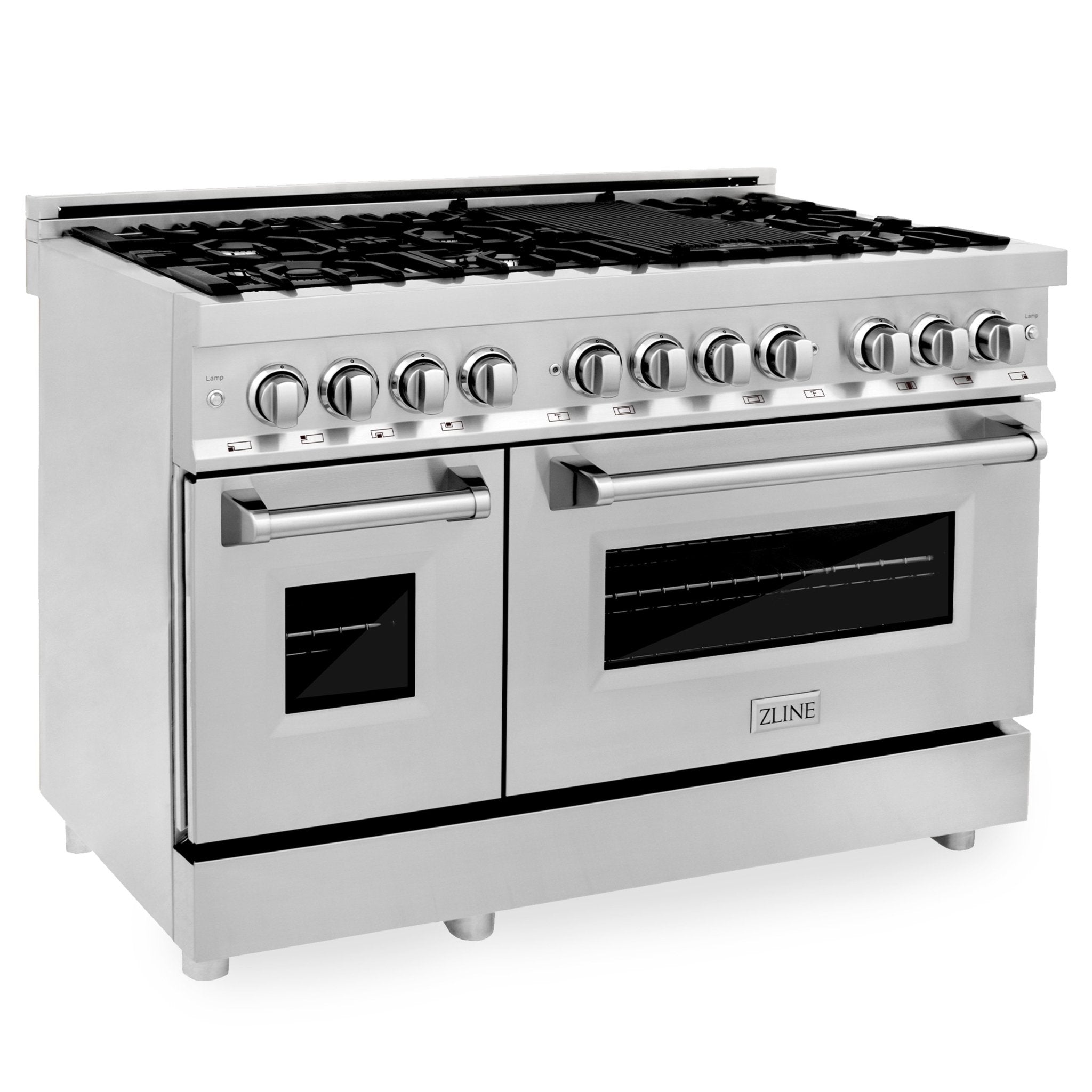 ZLINE 48 in. Professional Dual Fuel Range in Stainless Steel (RA48)