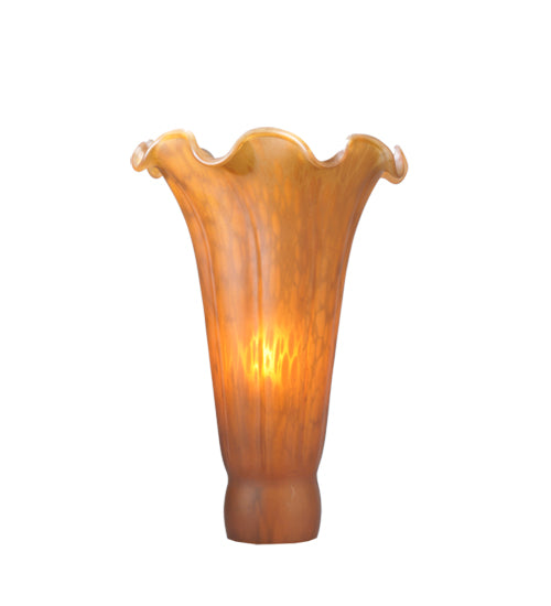 Meyda 3"W x 5"H Amber Lily Shade '10162