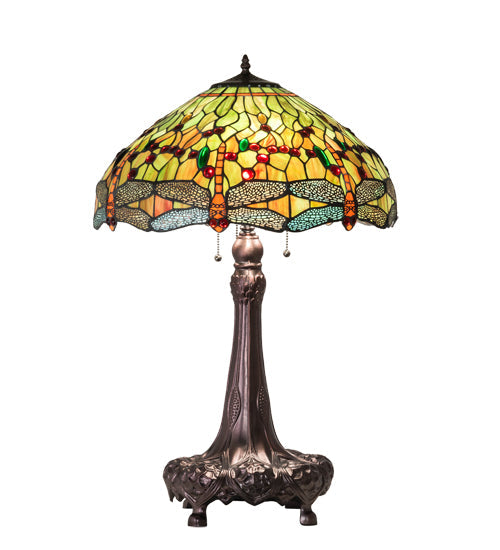 Meyda  31" High Hanginghead Dragonfly Table Lamp- 101830