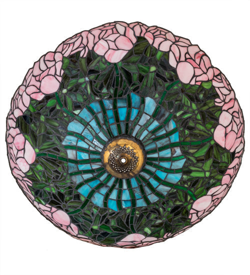 Meyda 22" Wide Tiffany Cabbage Rose Shade '10337