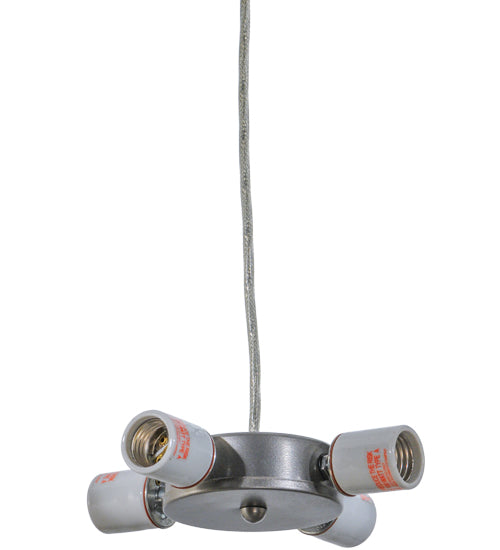 Meyda Brushed Nickel 4 LT Inverted Pendant Hardware '104580