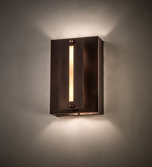 Meyda 8" Wide Moss Creek Horizon Wall Sconce '106365