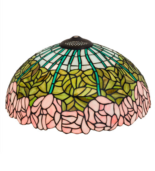 Meyda 16" Wide Tiffany Cabbage Rose Shade '10657