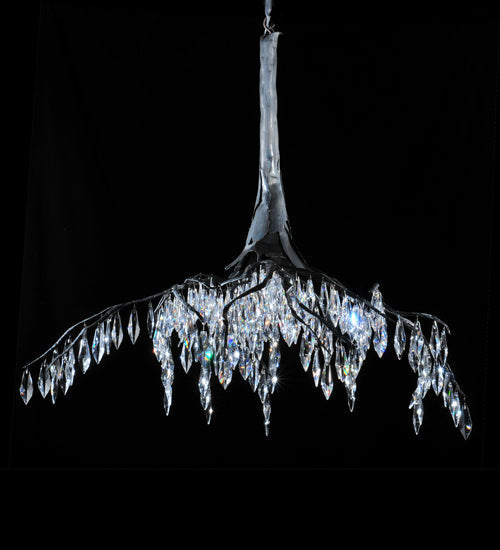 Meyda 32"w Winter At Stillwater Chandelier- 108086