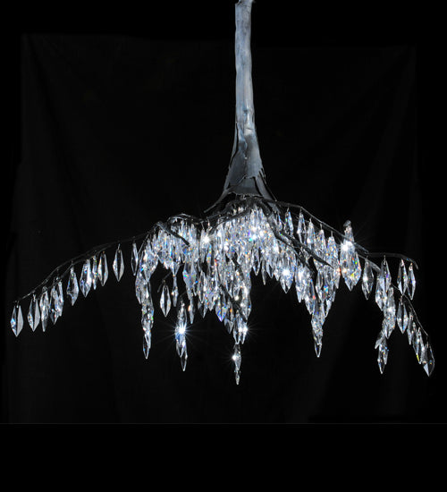 Meyda 32"w Winter At Stillwater Chandelier- 108086