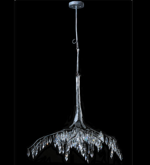 Meyda 32"w Winter At Stillwater Chandelier- 108086