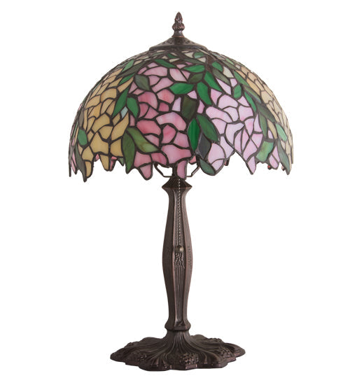 Meyda 17.5" High Tiffany Laburnum Accent Lamp- 110322