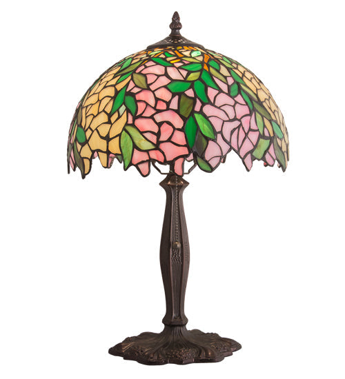 Meyda 17.5" High Tiffany Laburnum Accent Lamp- 110322