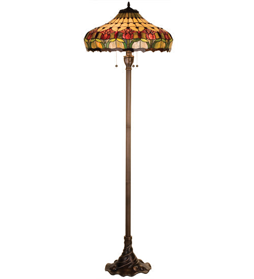 Meyda 63.5" Colonial Tulip Floor Lamp '11070