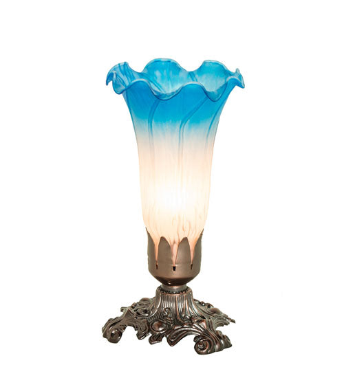 Meyda 8" High Pink/Blue Accent Lamp '11311