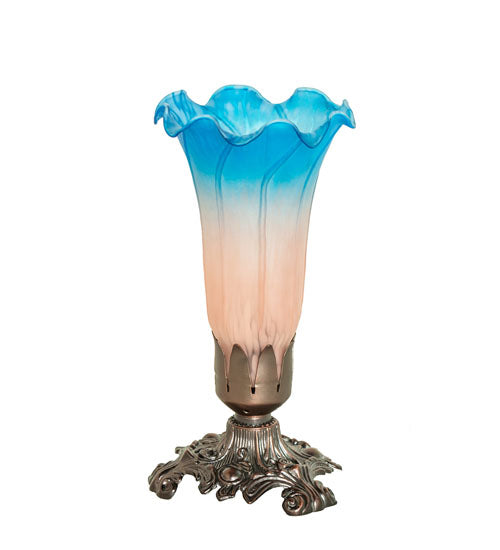 Meyda 8" High Pink/Blue Accent Lamp '11311