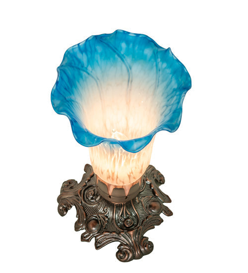 Meyda 8" High Pink/Blue Accent Lamp '11311