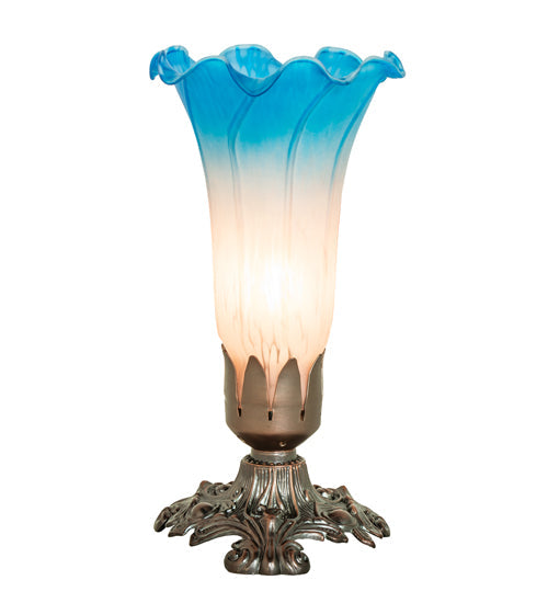 Meyda 8" High Pink/Blue Accent Lamp '11311