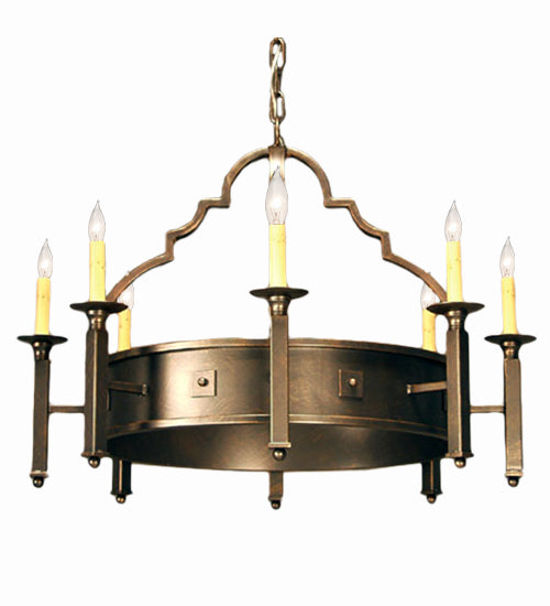 Meyda 33" Wide Marta 8 Light Pendant '115174