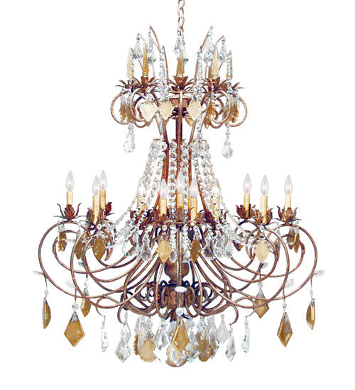 Meyda 42" Wide Minuet 16 Light Chandelier 115456