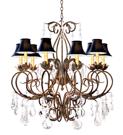 Meyda 42" Wide Felicia 10 Light Chandelier- 115585