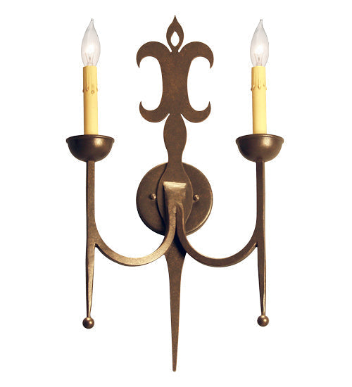 Meyda 14" Wide San Simone 2 Light Wall Sconce 115592