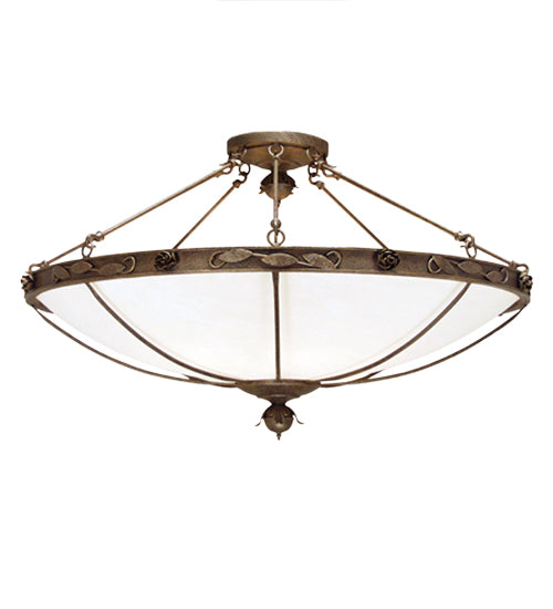 Meyda 48" Wide Arabesque Semi-Flushmount 116246