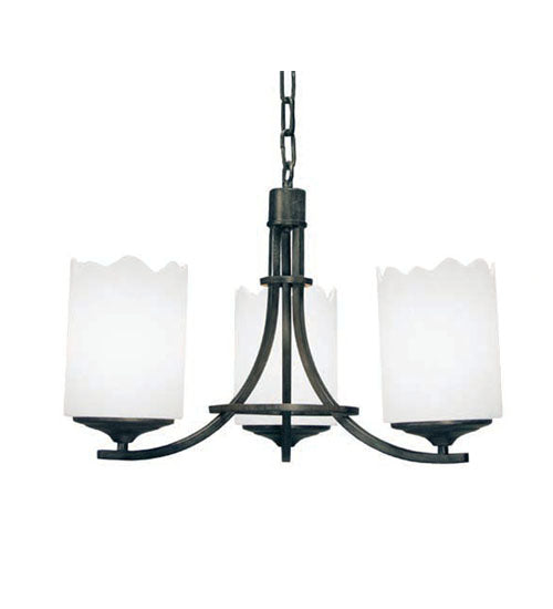 Meyda 20" Wide Octavia 3 Light Chandelier 116260