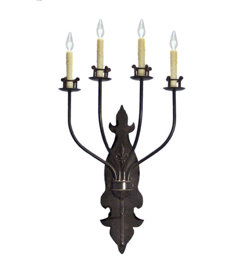 Meyda 20" Wide Beatrice 4 Light Wall Sconce 116296