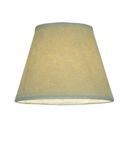 Meyda  5"W X 4"H Aged Celadon Beige Parchment Shade '116558