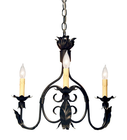 Meyda 22" Wide Elyce 3 Light Chandelier '117560