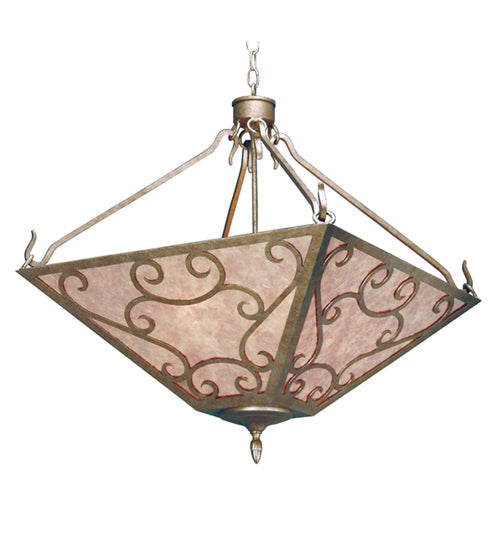 Meyda 24" Square Bandolei Inverted Pendant '118200