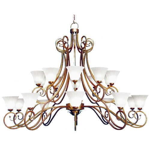 Meyda 96" Wide Angelo 20 Light Two Tier Chandelier '118269