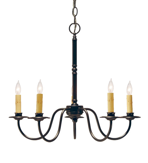 Meyda 22" Wide Edson 5 Light Chandelier '118671