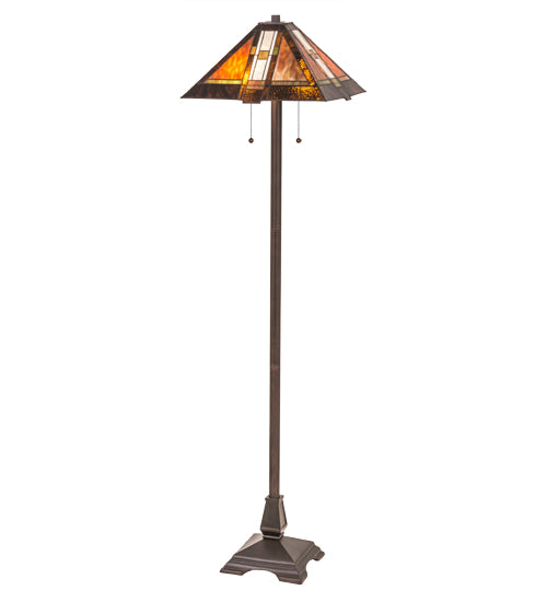 Meyda 61"H Montana Mission Floor Lamp '118710