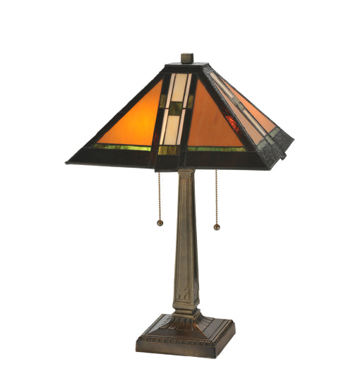 Meyda 22"H Montana Mission Table Lamp '119654