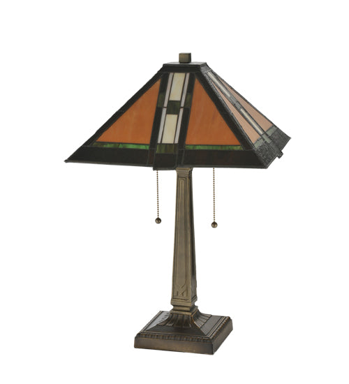 Meyda 22"H Montana Mission Table Lamp '119654